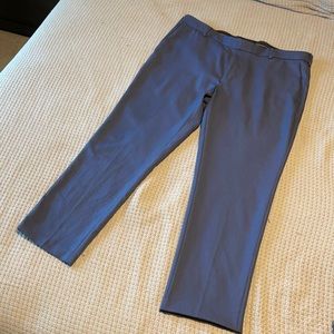 Performance thin dress pants.